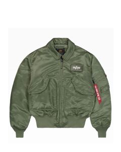 GIACCA ALPHA INDUSTRIES CWU-45 HERITAGE SAGE GREEN
