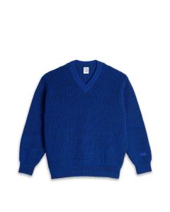 MAGLIONE POLAR SKATE CO. EVE SWEATER BLUE MELANGE