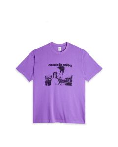 T-SHIRT MANICHE CORTE POLAR SKATE CO. TEE | APOCALYPSE NUN ULTRAVIOLET