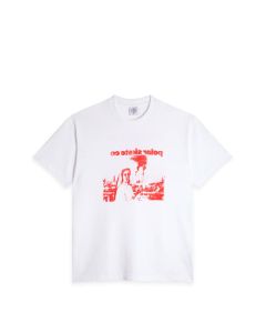 T-SHIRT MANICHE CORTE POLAR SKATE CO. TEE | APOCALYPSE NUN WHITE