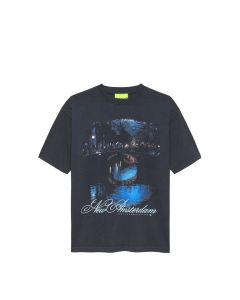 T-SHIRT MANICHE CORTE NEW AMSTERDAM CITY OF WATER TEE CAVIAR