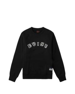 FELPA GIROCOLLO EVISU EMB. BADGE SWEATSHIRT CHARCOAL