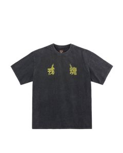 T-SHIRT MANICHE CORTE EVISU THUNDER LOGO TEE CHARCOAL