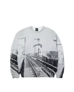 FELPA GIROCOLLO HUF TAKING THE LEAP SWEATER MULTI