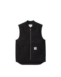 GIACCA CARHARTT WIP CLASSIC VEST BLACK RIGID