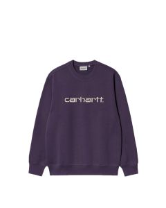 FELPA GIROCOLLO CARHARTT WIP SWEAT LOKERS SALT