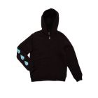 FELPA CAPPUCCIO VOLCOM ICONIC STONE LINED BLACK 