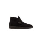 SCARPE CASUAL CLARKS DESERT COAL BLACK SUEDE