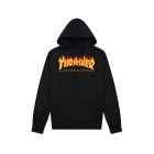 FELPA CAPPUCCIO THRASHER FLAME YOUTH HOOD BLACK 