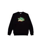 FELPA GIROCOLLO THE GOOD COMPANY PIANO CREWNECK SWATSHIRT BLACK 