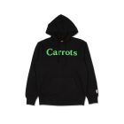 FELPA CAPPUCCIO CARROTS WORDMARK HOODIE BLACK 