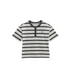 T-SHIRT MANICHE CORTE VANS SKATE CLASSICS HENLEY MARSHMALLOW 