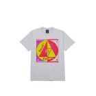 T-SHIRT MANICHE CORTE HUF BLUE CODE S/S TEE ATHLETIC GREY 