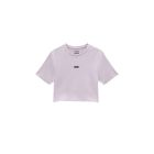 T-SHIRT MANICHE CORTE VANS WM FLYING V CROP CREW SPORT FLYING V LILAS 