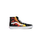 SCARPE SKATE VANS UA SK8-HI REISSUE (FLAME)BLACK/BLACK/TR WHT 