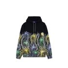 FELPA CAPPUCCIO OCTOPUS FIREWORKS HOODIE BLACK 