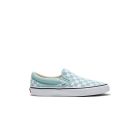 SCARPE SKATE VANS UA CLASSIC SLIP-ON CHECKERBOARD CANAL BLUE 