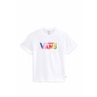 T-SHIRT MANICHE CORTE VANS GR FLYING V CREW WHITE CYC
