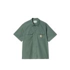 CAMICIA MANICHE CORTE CARHARTT WIP S/S CRAFT SHIRT SILVER PINE