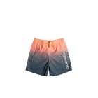COSTUME DA BAGNO QUIKSILVER BOY'S VOLLEY EVERYDAY WARPED LOGO VL YTH 14 MIDNIGHT NAVY