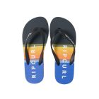 CALZATURE SPIAGGIA RIP CURL BREAKER OPEN TOE BLACK ORANGE