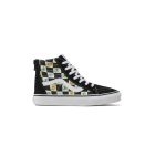 SCARPE SKATE VANS UY SK8-HI ZIP MELTED CHECK BLACK MULTI