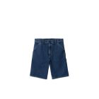 SHORTS CARHARTT WIP SINGLE KNEE SHORT BLUE STONE WASHED