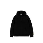 FELPA CAPPUCCIO CARHARTT WIP HOODED CHASE SWEAT BLACK GOLD
