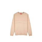 FELPA GIROCOLLO SANTA CRUZ TONAL STRIP PANEL CREW OAT