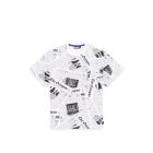 T-SHIRT MANICHE CORTE OCTOPUS NEWSPAPER TEE WHITE