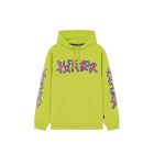 FELPA CAPPUCCIO IUTER CARVING HOODIE LIME