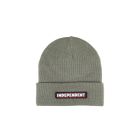 BERRETTA INDEPENDENT BAR LOGO BEANIE CEMENT
