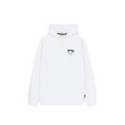 FELPA CAPPUCCIO IUTER METAL LOGO HOODIE WHITE