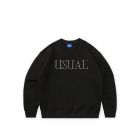 FELPA GIROCOLLO USUAL ISACORD CREWNECK BLACK
