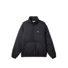 GIACCA OBEY STUDIO MOCK NECK ANORAK BLACK