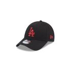 CAPPELLO NEW ERA 9FORTY LA DODGERS LEAGUE ESSENTIAL BLACK RED