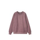 FELPA GIROCOLLO CARHARTT WIP TAOS SWEAT DAPHNE GARMENT DYED
