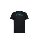 T-SHIRT MANICHE CORTE NORTH KITEBOARDING BRAND TEE 900 BLACK