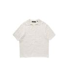 MAGLIONE DAILY PAPER YINKA RELAXED KNIT SS POLO WHITE