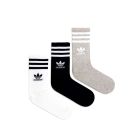 CALZE ADIDAS CREW SOCK 3 STRIPE 3PZ IL5023