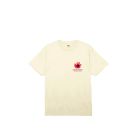 T-SHIRT MANICHE CORTE OBEY HOUSE OF OBEY FLORAL CLASSIC TEE CREAM