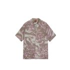 CAMICIA MANICHE CORTE FUNKY ULTRA VISCOSE SHIRT BROWN MULTI