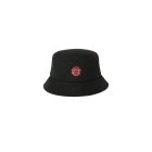 CAPPELLO FUNKY LOGO BUCKET HAT BLACK