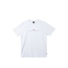 T-SHIRT MANICHE CORTE QUIKSILVER CLICKER LOGO DNA WHITE