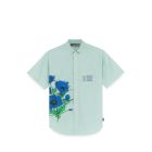 CAMICIA MANICHE CORTE IUTER SPINE SKULLS S/S SHIRT SAGE