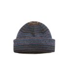 BERRETTA POLAR SKATE CO. GEORGE BEANIE BLUE GREEN STRIPE
