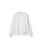 FELPA GIROCOLLO CARHARTT WIP BILLY SWEAT ASH HEATHER