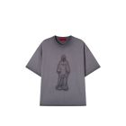 T-SHIRT MANICHE CORTE ACUPUNCTURE OVER SANT T-SHIRT LIGHT GREY