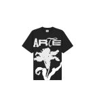 T-SHIRT MANICHE CORTE ARTE ANTWERP BIG FLOWER T-SHIRT BLACK