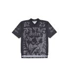 T-SHIRT MANICHE CORTE IUTER KINGS FOOTBALL JERSEY BLACK